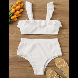 🔴SOLD🔴SHEIN white bikini